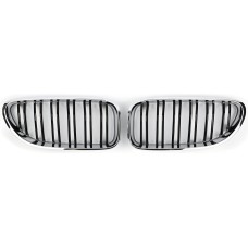 Ніздрі M-Look (чорний глянець з хром окантовкою) для BMW 6 F12/F13/F06 2011-2018 рр