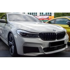 Ніздрі M-Look (2017-2020, чорний глянець) для BMW 6 серія G32 2017- рр