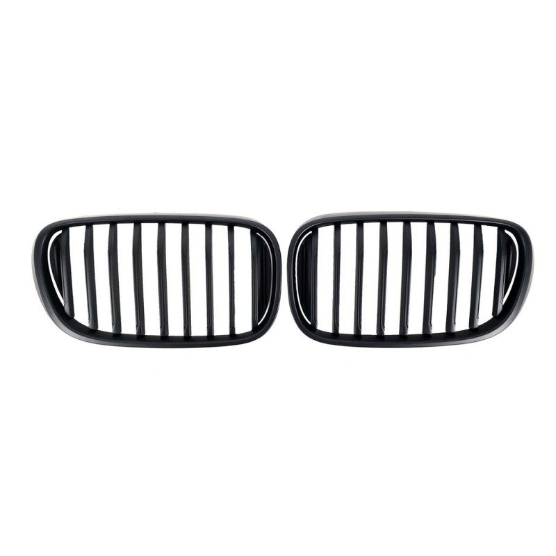 Ноздри 1 Bar (2016-2019, черный матовый) для BMW 7 серия G11/G12