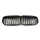 Ноздри 1 Bar (2019-2022, черный глянец) для BMW 7 серия G11/G12