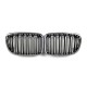 Низдрые M-Look (черный глянец с хром окантовкой) для BMW X1 E-84 2009-2015 гг