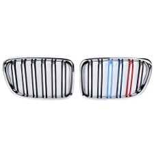Ноздри M-Look (M-Color с хром окантовкой) для BMW X1 E-84 2009-2015 гг