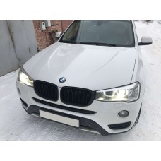 Ноздри M-Look (2014-2018, черный матовый) для BMW X3 F-25
