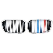 Ніздрі M-Look (2018-2021, M-Color з хром окантовкою) для BMW X4 G02 2018- рр