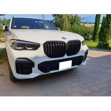 Ноздри 1 Полоса (2019-2022, Черный Глянец) для BMW X5 G05 2019- гг