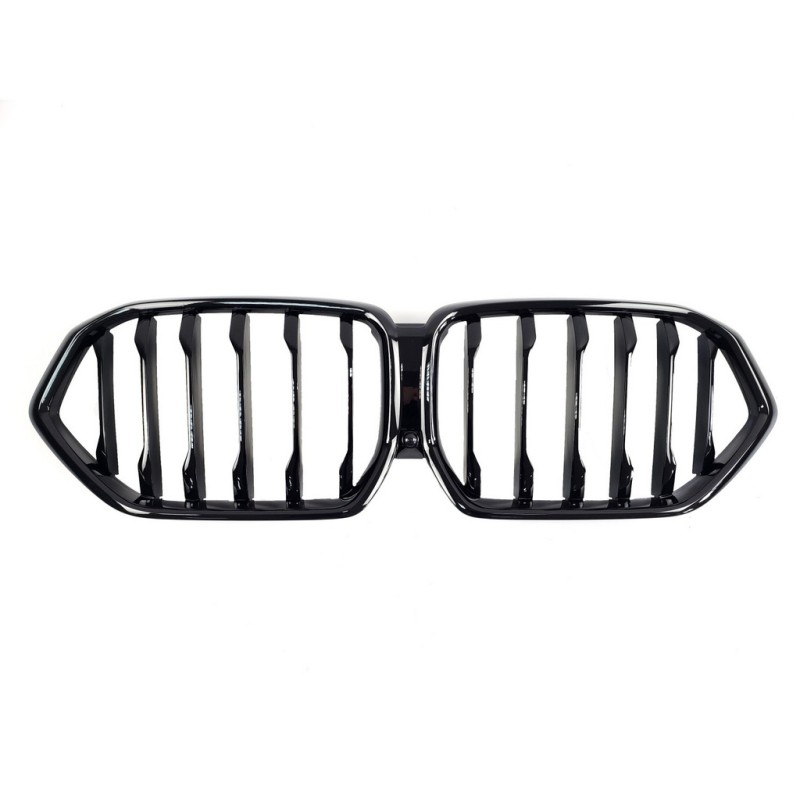 Ноздри 1 Bar (2019-2022, черный глянцевый) для BMW X6 G06 2019- гг