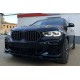 Ноздри 1 Полоса (2019-2022, Черный Матовый) для BMW X6 G06 2019–2027 гг