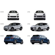 Комплект рестайлінгу в 2024 для Porsche Cayenne 2010-2017 рр