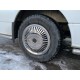 Колпаки из нержавейки Звезда (1-каточный, 4 шт) для Mercedes Sprinter W906 2006-2018 гг