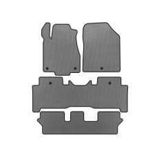 Коврики EVA (3 ряда, Серый) для Acura MDX 2007-2013 гг