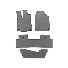 Коврики EVA (3 ряда, Серый) для Acura MDX 2013-2020 гг