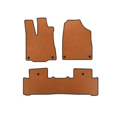 Коврики EVA (2 ряда, Оранжевый) для Acura MDX 2013-2020 гг