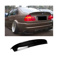 Спойлер CSL-style V1 (для SD, чорний глянець) для BMW 3 серія E-46 1998-2006 рр
