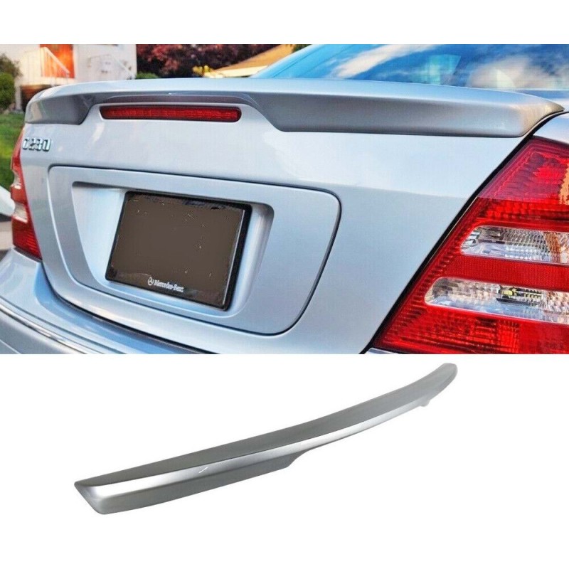 Спойлер DPT (SD, черный глянец) для Mercedes C-class W203 2000-2007 гг