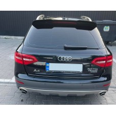 Спойлер DPT V2 (SW, чорний глянець) для Ауди A4 B8 2007-2015 рр