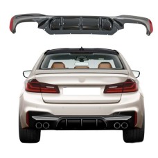 Задній дифузор DPT (для M5, чорний глянець) для BMW 5 серія G30/31 2017-2023 рр