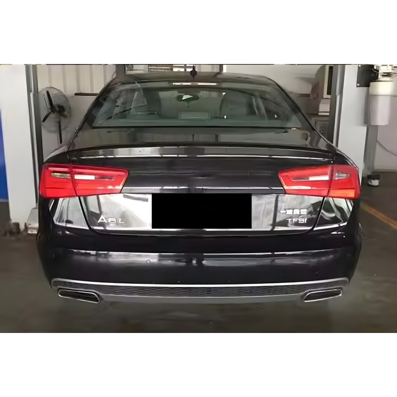 Задний диффузор с насадками DPT S-Line-style (2011-2015) для Ауди A6 C7
