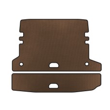 Килимок в багажник EVA V-2 (для F-31, Коричневий) для BMW 3 серія F-30/31/34 2012-2019 рр