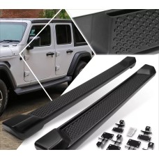 Бокові пороги OEM V2 (для п'ятидверного, 2 шт) для Jeep Wrangler 2018- рр