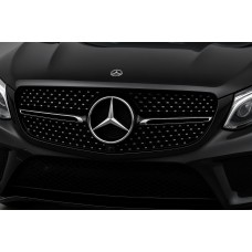 Тюнінг решітка Diamond Black (GLE) Без камери для Mercedes GLE/ML сlass W166 2011-2018 рр