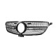 Тюнинг решетка Diamond Black (GLE) Без камеры для Mercedes GLE/ML сlass W166