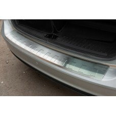 Накладка на задний бампер OmsaLine (нерж.) для Ford C-Max/Grand C-Max 2010-2019 гг