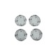 Колпачки на диски 64/61мм op6461g (4 шт) для Тюнинг Opel