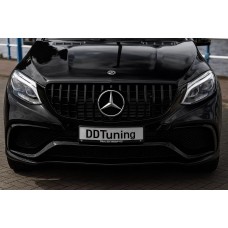 Тюнінг решітка радіатора (GT Panamericana Black) для Mercedes GLE coupe C292 2015-2019 рр