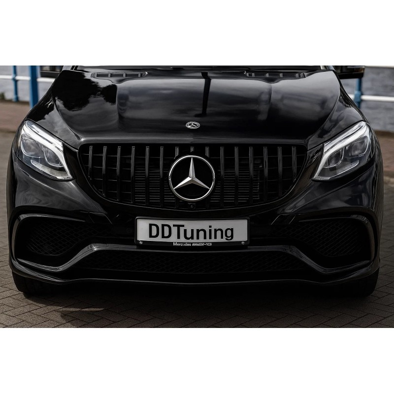 Тюнинг решетка радиатора (GT Panamericana Black) для Mercedes GLE coupe C292 2015-2019 гг