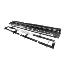Боковые пороги OEM V2 (2 шт, алюминий) для Mitsubishi Outlander 2012-2021 гг