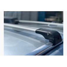 Перемычки на встроенные рейлинги под ключ Wingbar V2 (2 шт) Черный для Volkswagen ID.4