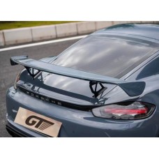 Спойлер карбоновый GT4 для Porsche Boxster/Cayman 982 (718) 2016- гг