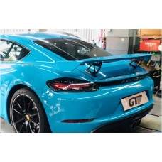 Спойлер GT4 для Porsche Boxster/Cayman 982 (718) 2016- гг