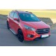 Боковые Подножки Allmond Grey (2 шт, Алюминий) С черной накладкой на дверях для Ford Kuga/Escape 2013-2019 гг