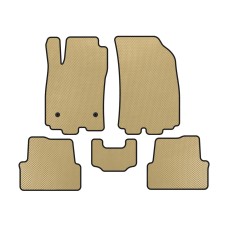 Коврики EVA (HB, Бежевый) для Chevrolet Sonic 2011-2022 гг