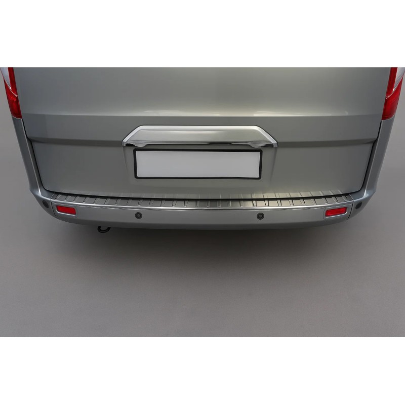 Хром планка над номером (без камери, нерж.) для Ford Custom 2013-2022 рр