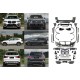 Комплект рестайлинга в G01 M-Sport 2023 для BMW X3 G01 2018- гг