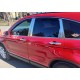 Молдинг дверных стоек (8 шт, нерж.) для Honda CRV 2007-2011 гг