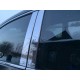 Молдинг дверних стійок (8 шт, нерж.) для Honda CRV 2007-2011 рр