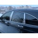 Молдинг дверних стійок (8 шт, нерж.) для Honda CRV 2007-2011 рр