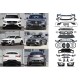 Комплект рестайлинга в GLC63 2022 года для Mercedes GLC coupe C253