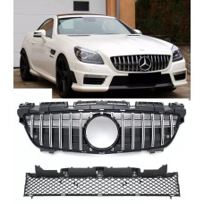 Передня решітка GT Panamericana для Mercedes SLK R172 2011-2016 рр