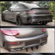 Диффузор заднего бампера V1 (для купе/кабриолет C63 AMG 2015-2019, Карбон) для Mercedes C-сlass W205