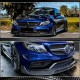 Накладка на передний бампер Lip V2 (для купе/кабриолет C63 AMG 2015-2019, Карбон) для Mercedes C-сlass W205