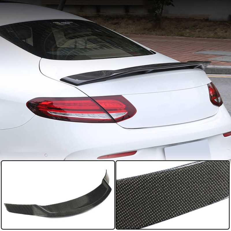 Cпойлер V1 (для купе 2015-2019, Карбон) для Mercedes C-сlass W205