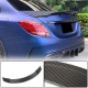 Спойлер V1 (для SD 2015-2019, Карбон) для Mercedes C-сlass W205