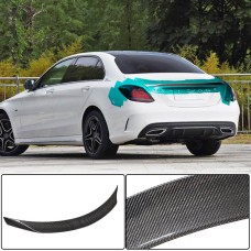 Спойлер V5 (для SD 2015-2021, Карбон) для Mercedes C-сlass W205 рр