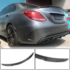 Спойлер V6 (для SD 2015-2021, Карбон) для Mercedes C-сlass W205 рр