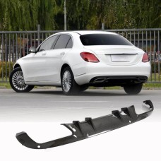 Дифузор заднього бампера (для SD Base 2015-2019, Карбон) для Mercedes C-сlass W205 рр