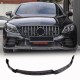 Накладка на передний бампер Lip (для SD AMG-Line 2019-2021, Карбон) для Mercedes C-сlass W205